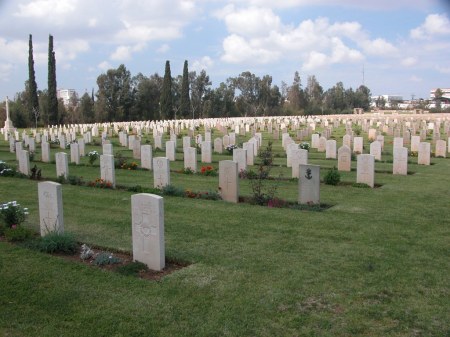 Ramleh Cemetery (Image: CWGC website)