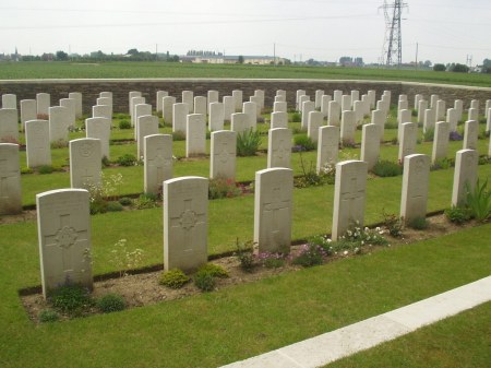 Vietch is buried in Thiennes Cemetery. (Image: CWGC website) 