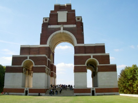 Routledge is one of several British zoo staff with no known grave who are remembered on the Thiepval Memorial (Image: CWGC website)