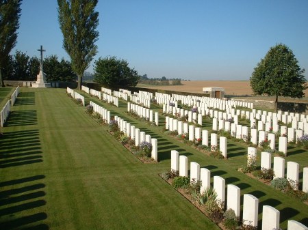 Unicorn Cemetery (Image: CWGC website)